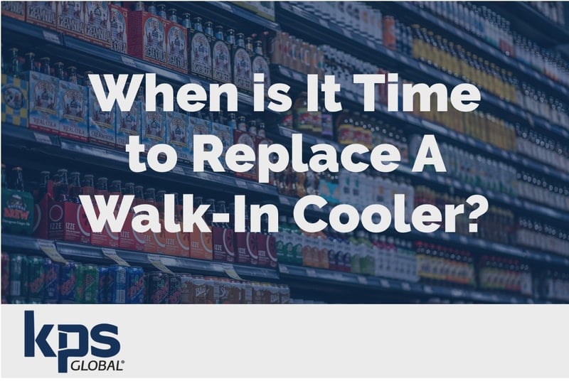 replace a walk-in cooler