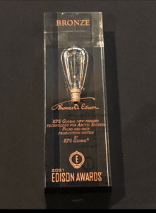 2021 Edison Award trophy