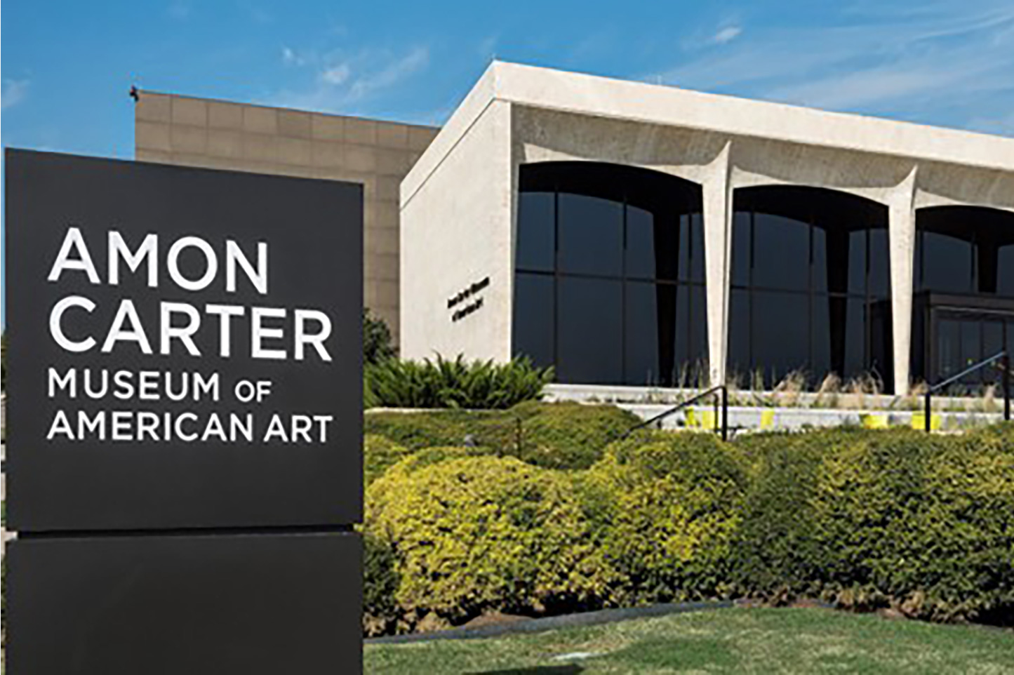 outside view of the amon carter museum of american art