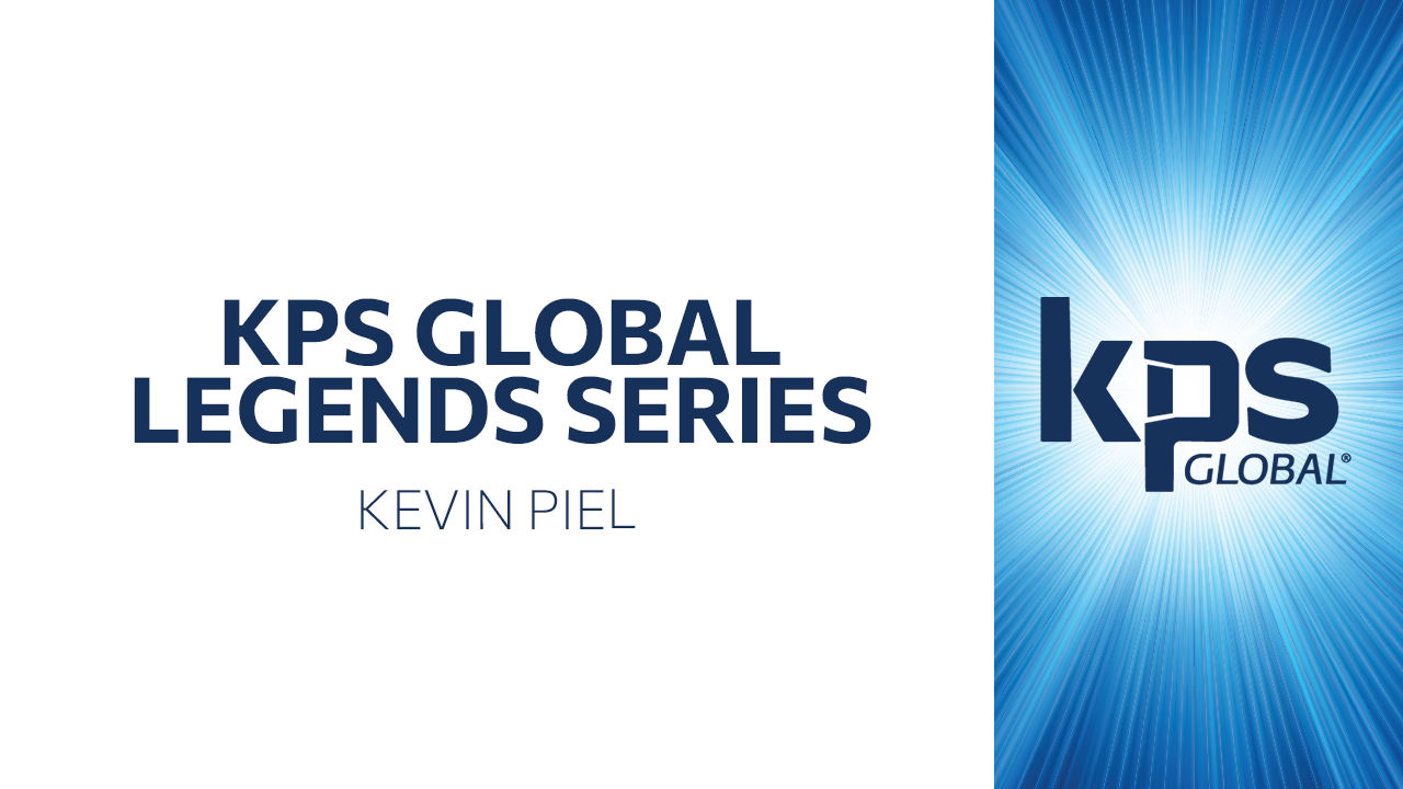 Thumbnail for the KPS Global Legends Series for Kevin Piels blog and podcast